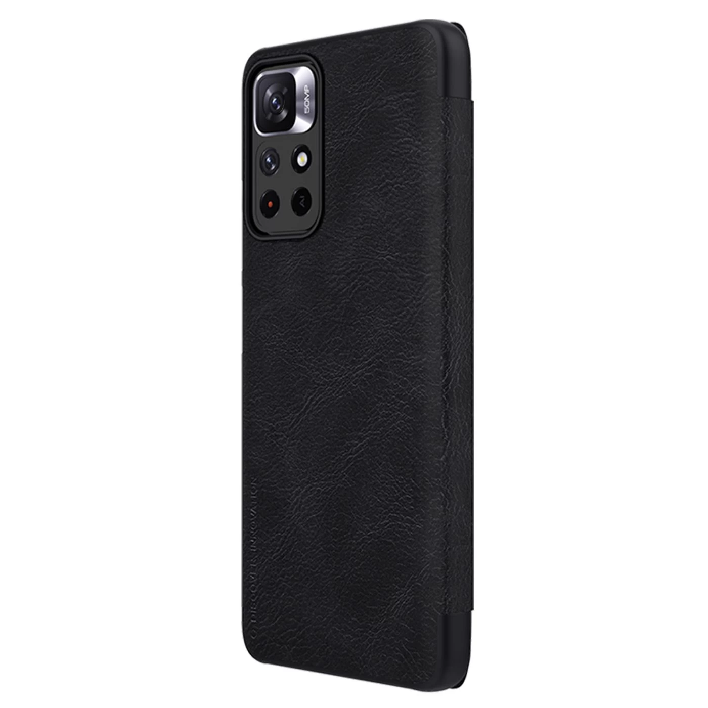 Xiaomi Poco M4 Pro 5G case black Qin Leather