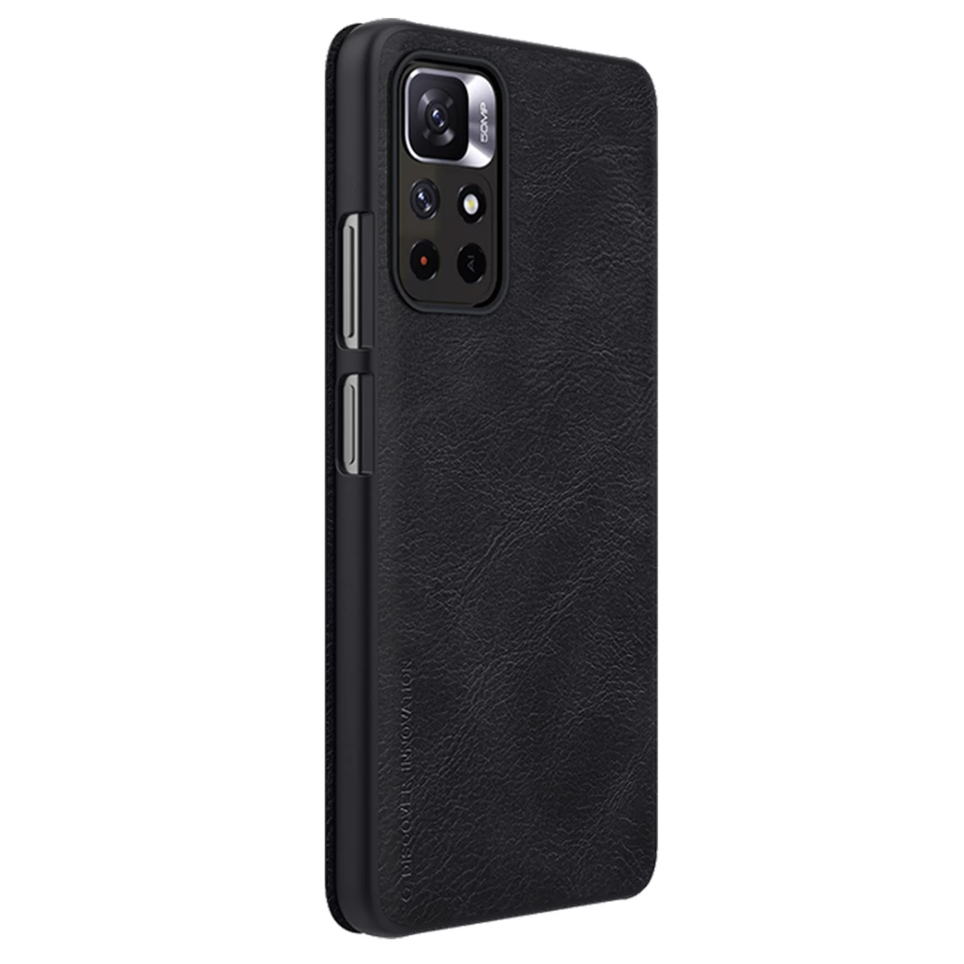 Xiaomi Poco M4 Pro 5G case black Qin Leather