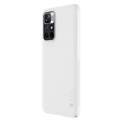 Xiaomi Poco M4 Pro 5G case white Nillkin Super Frosted Shield