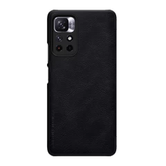 Xiaomi Poco M4 Pro 5G case black Qin Leather