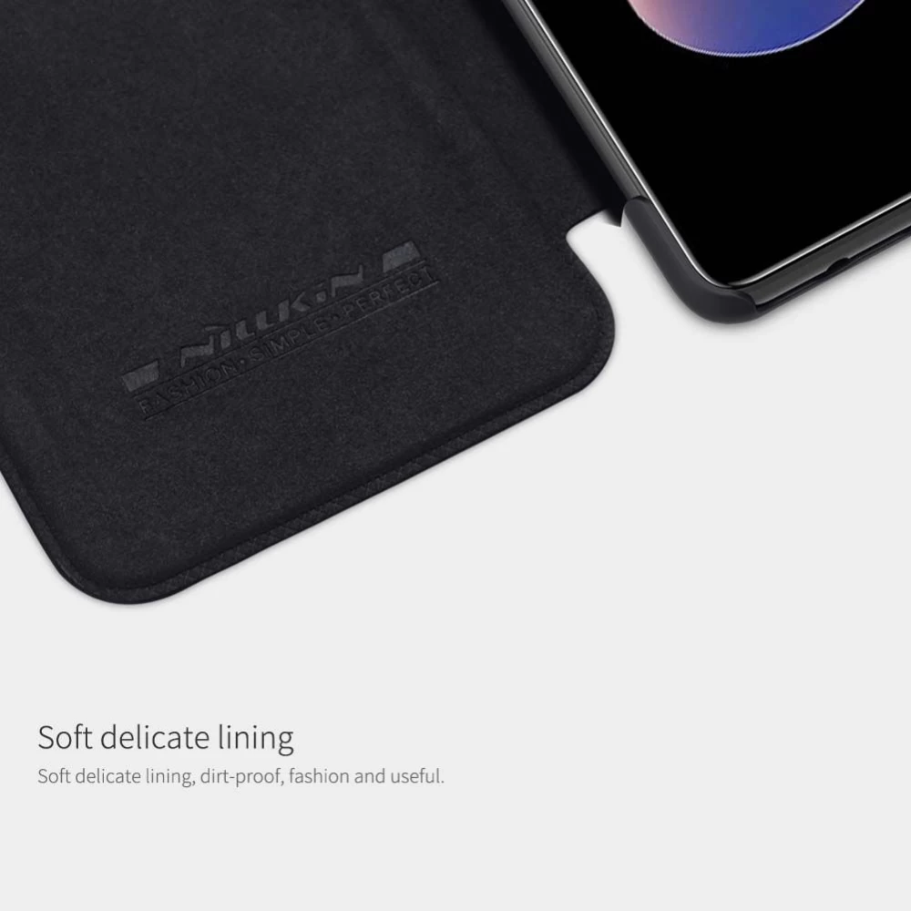Xiaomi RedMi Note 11 Pro/11 Pro+ kaaned pruun Qin Leather