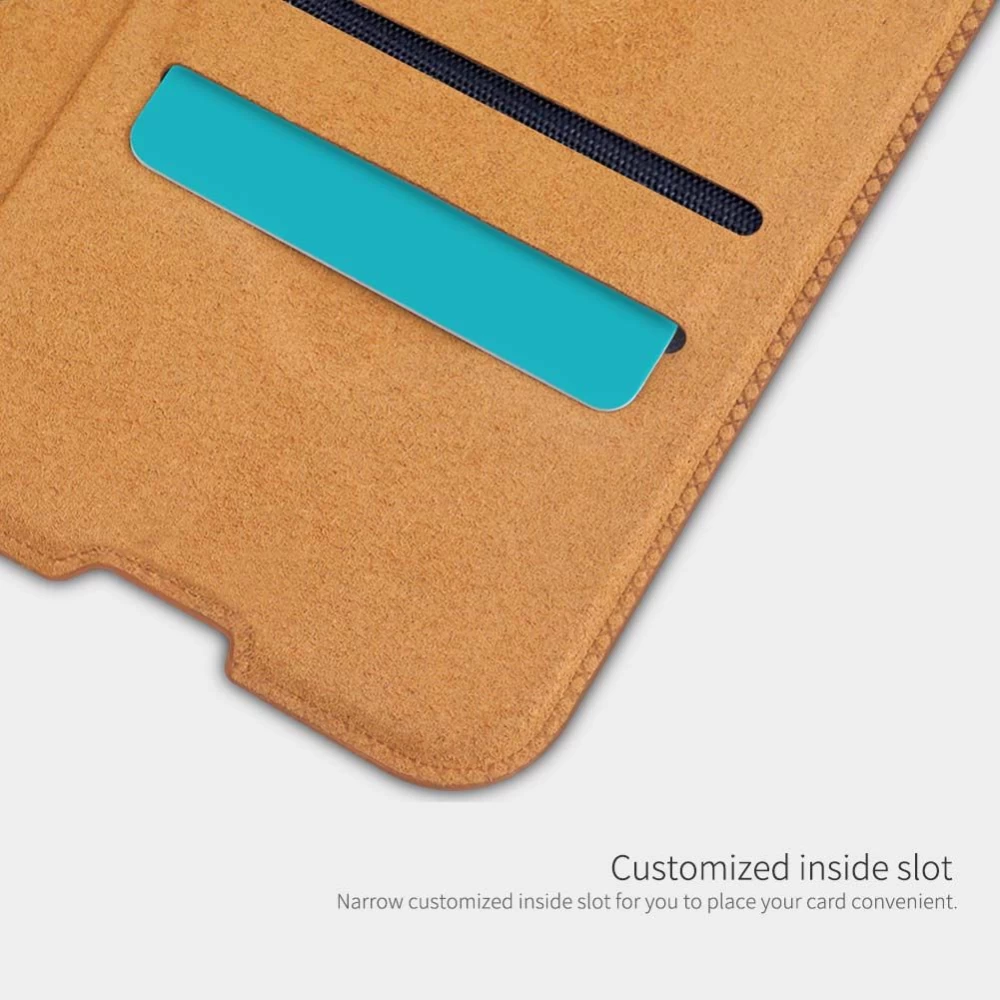 Xiaomi RedMi Note 11 Pro/11 Pro+ kaaned pruun Qin Leather