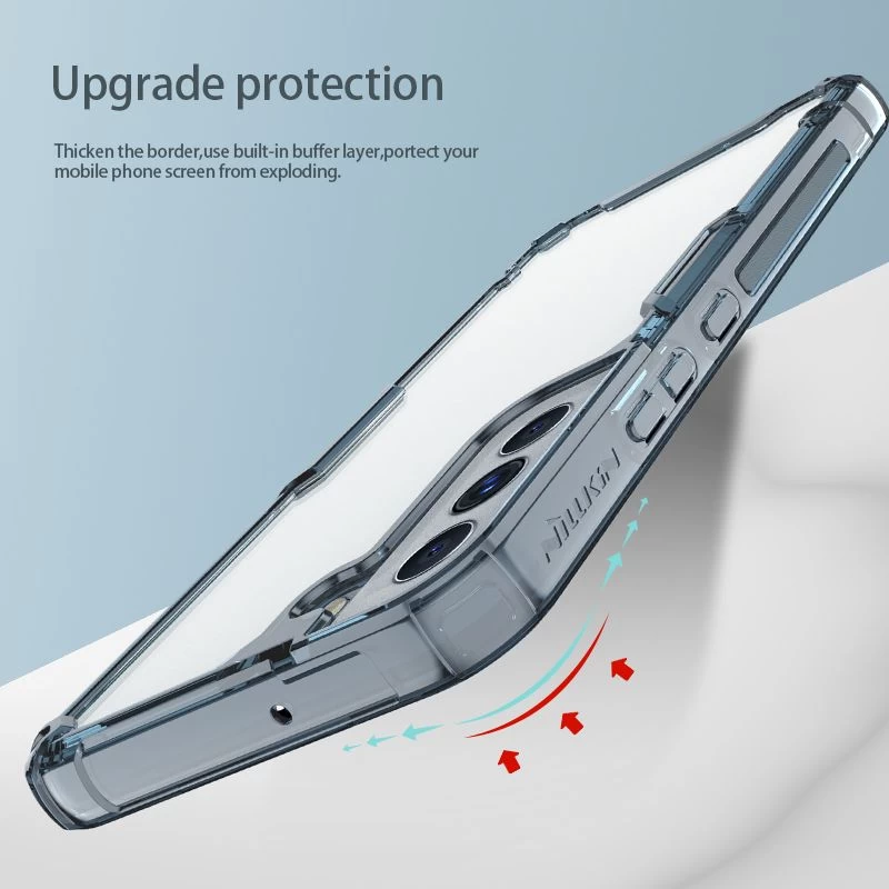 Samsung Galaxy S22 Plus case transparent Nillkin TPU PRO 