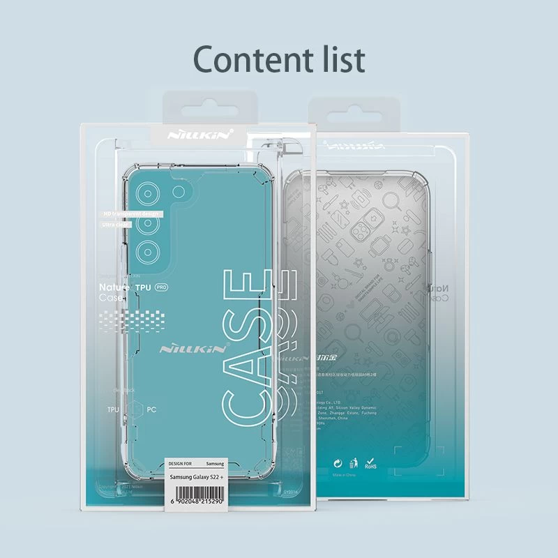 Samsung Galaxy S22 Plus case transparent Nillkin TPU PRO 