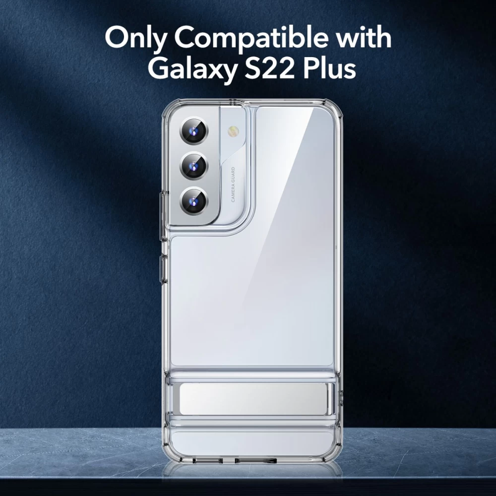 Samsung Galaxy S22 Plus ümbris läbipaistev ESR Air Shield Boost 