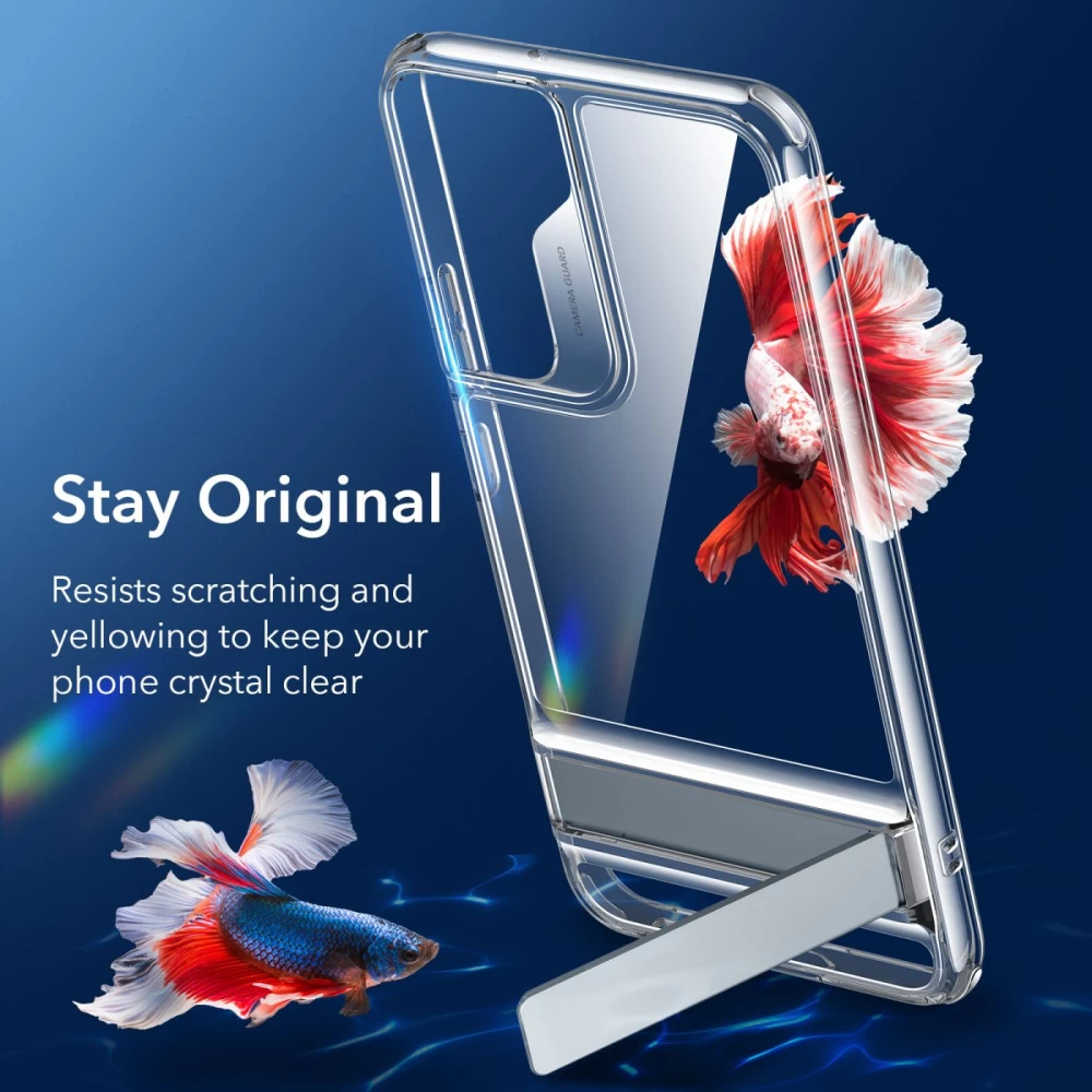Samsung Galaxy S22 Plus ümbris läbipaistev ESR Air Shield Boost 