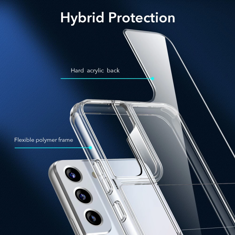Samsung Galaxy S22 Plus ümbris läbipaistev ESR Air Shield Boost 