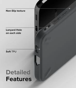 Samsung Galaxy S22 Plus case black RINGKE Onyx 