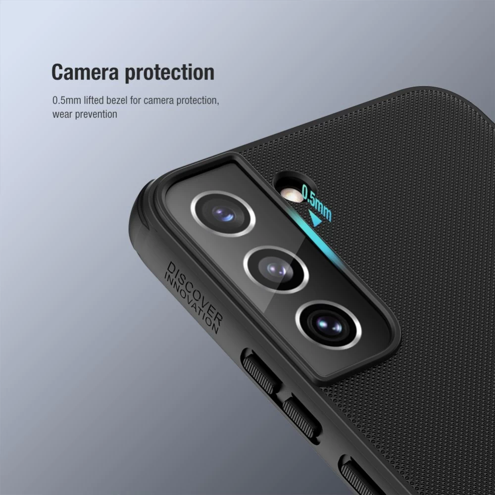 Samsung Galaxy S22 Plus чехол синий Nillkin Super Frosted Shield Pro 