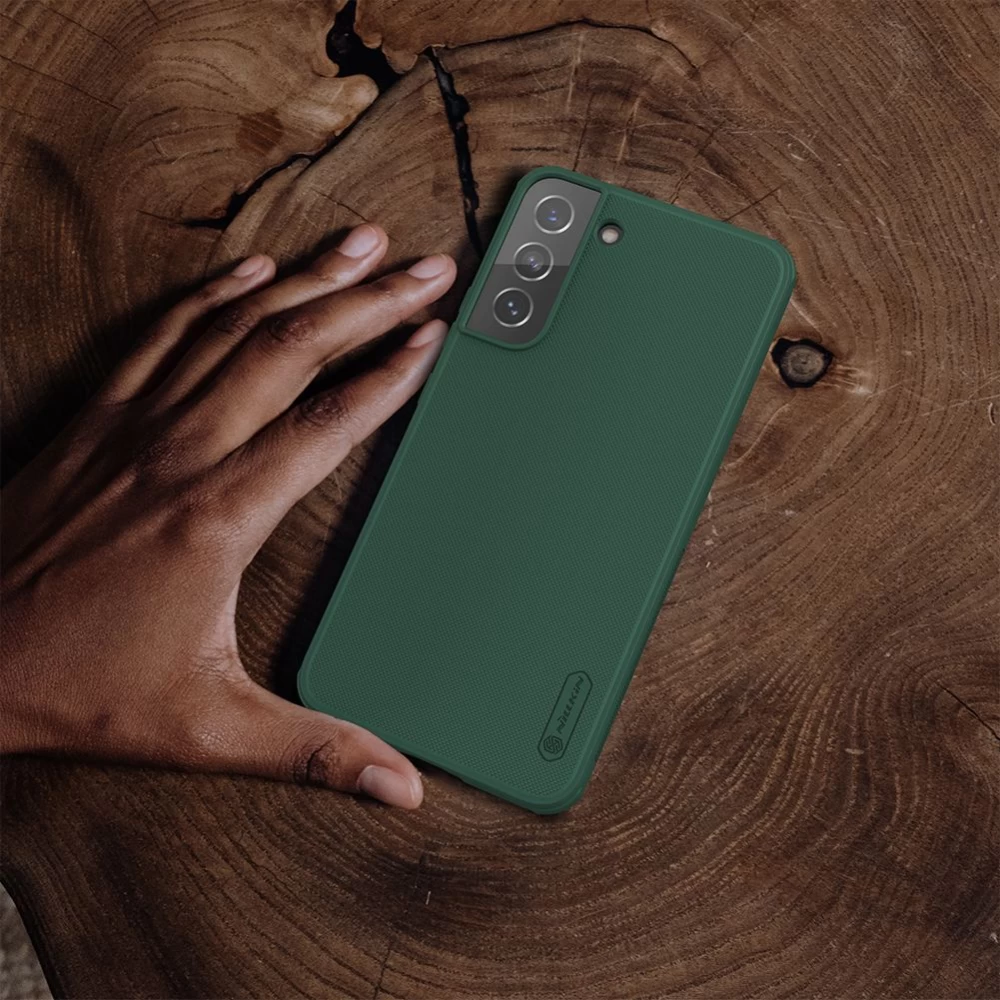 Samsung Galaxy S22 Plus чехол синий Nillkin Super Frosted Shield Pro 