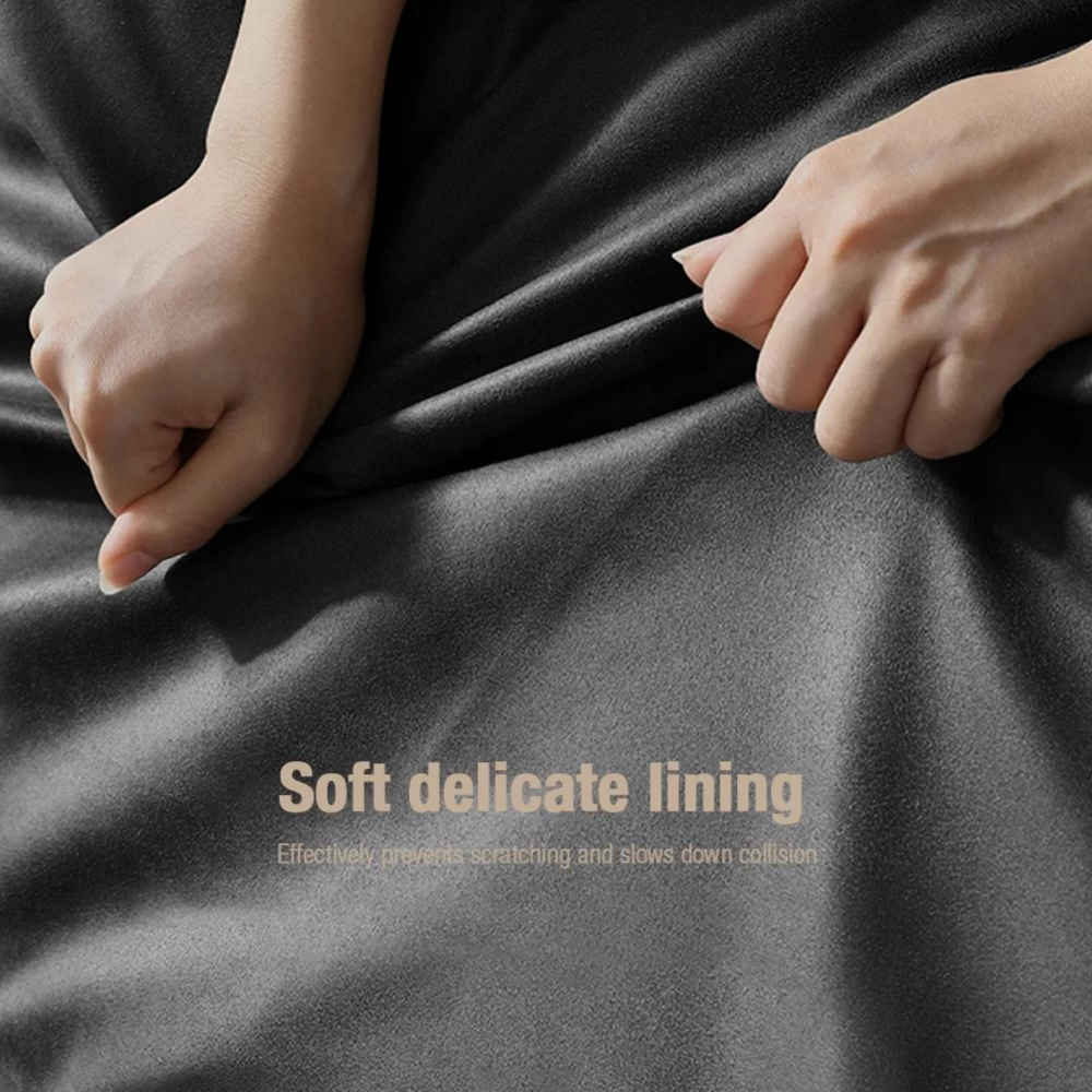 Samsung Galaxy S22 Plus fodral blå Nillkin Qin Leather Pro (Cloth Version)