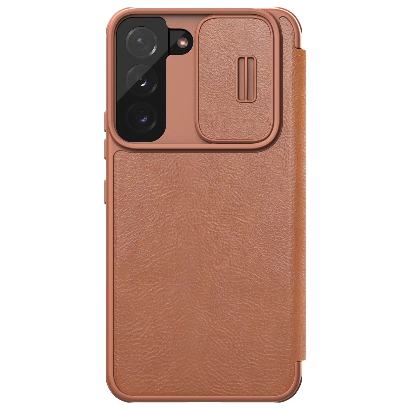 Samsung Galaxy S22 Plus fodral brun Nillkin Qin Leather Pro