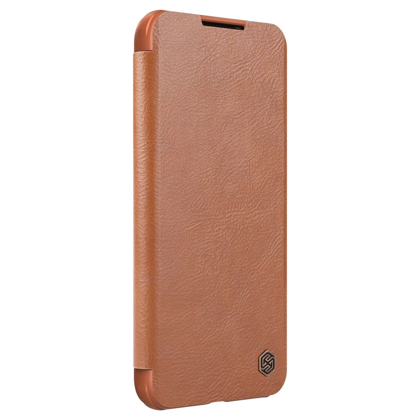 Samsung Galaxy S22 Plus fodral brun Nillkin Qin Leather Pro