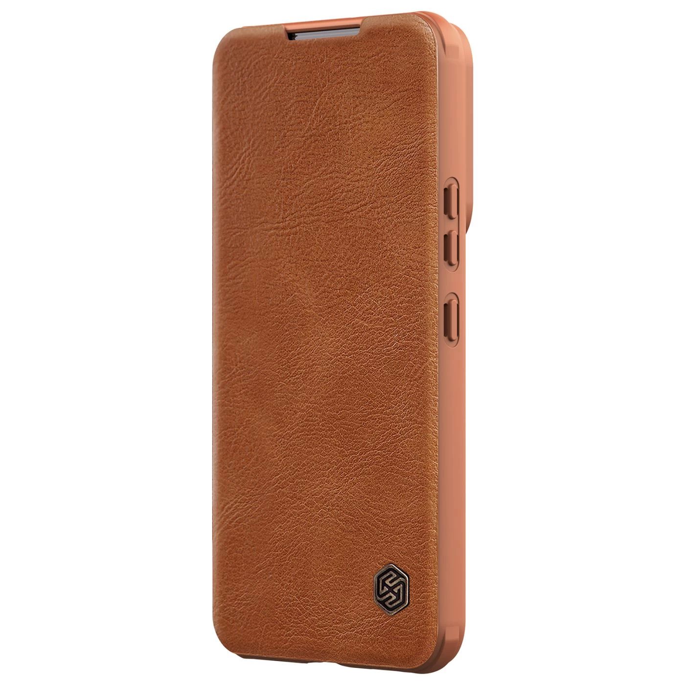 Samsung Galaxy S22 Plus fodral brun Nillkin Qin Leather Pro