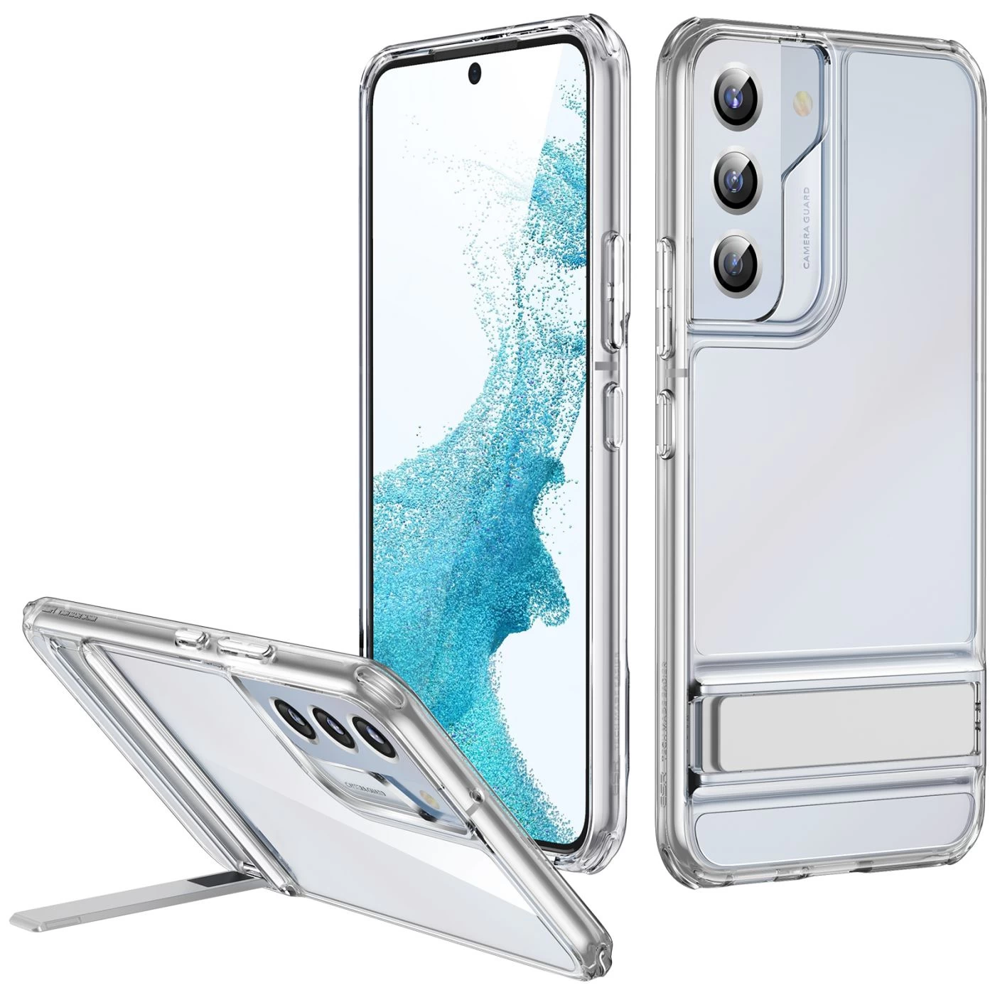 Samsung Galaxy S22 Plus ümbris läbipaistev ESR Air Shield Boost