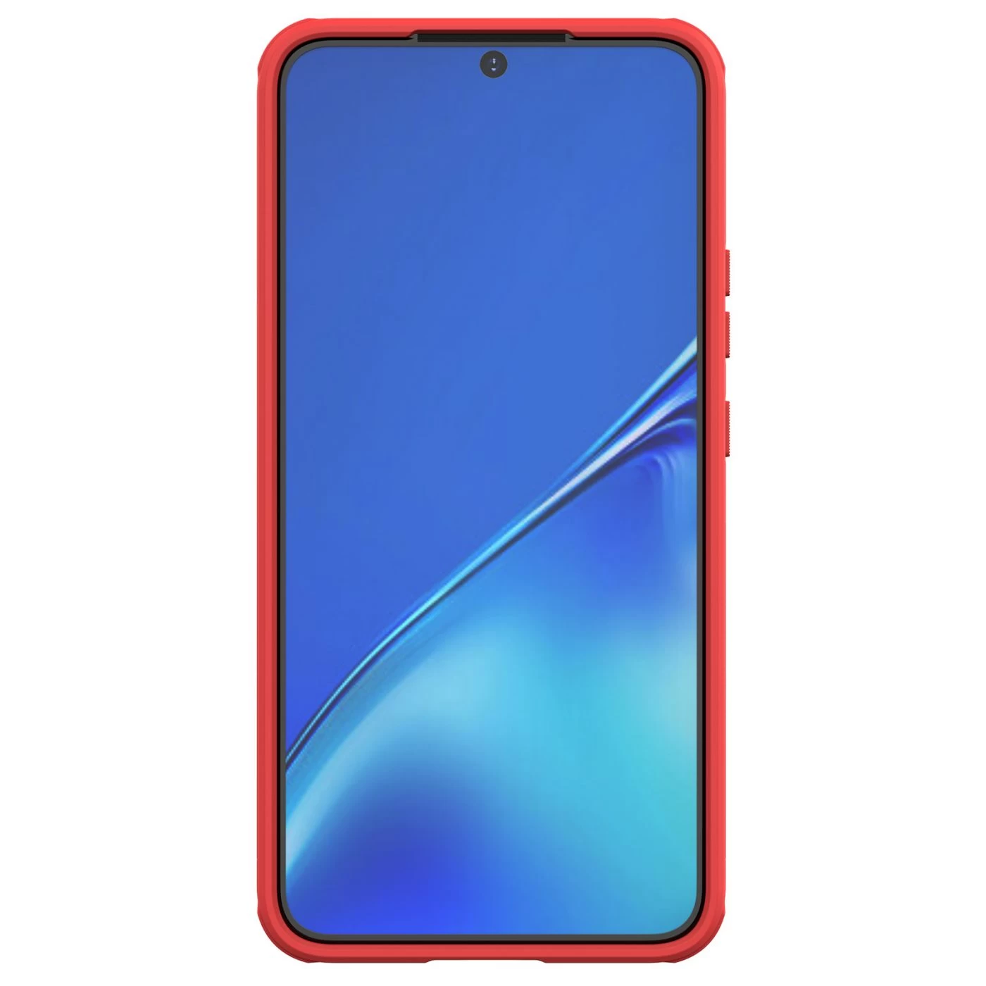 Samsung Galaxy S22 Plus case red Nillkin Super Frosted Shield Pro