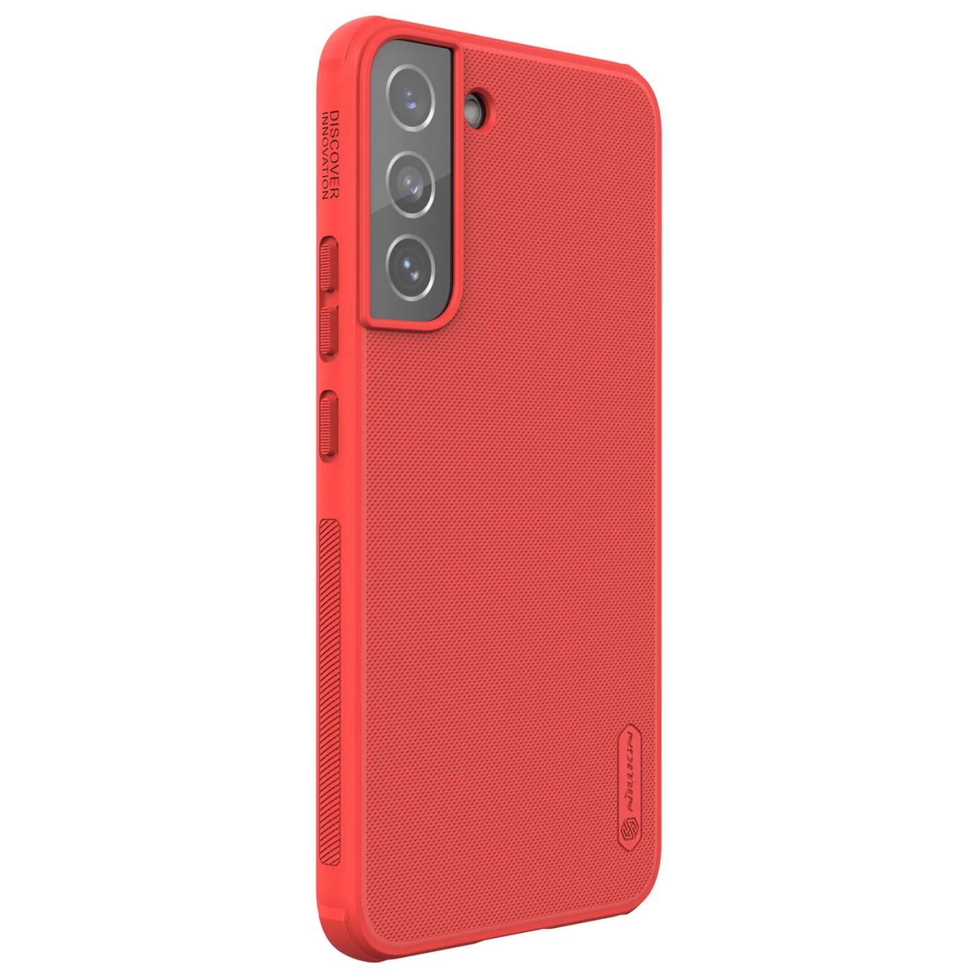 Samsung Galaxy S22 Plus case red Nillkin Super Frosted Shield Pro