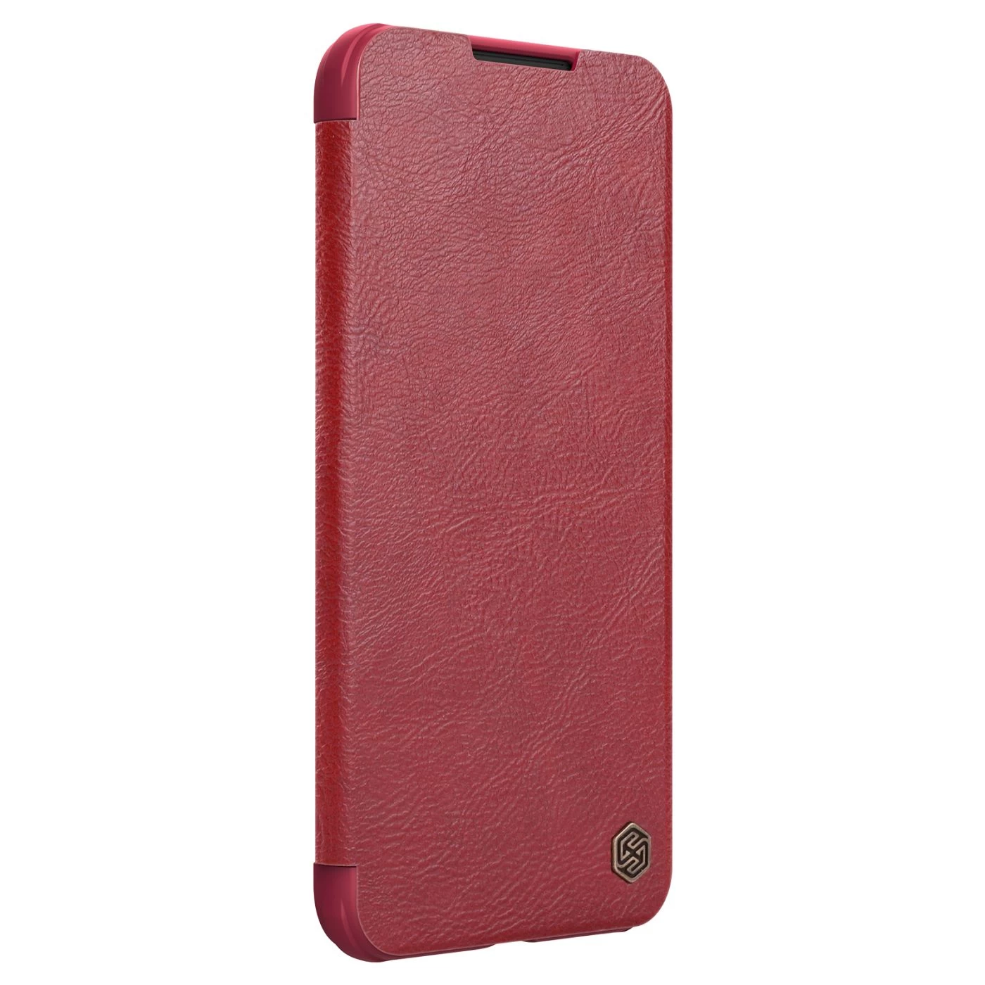 Samsung Galaxy S22 Plus fodral röd Nillkin Qin Leather Pro