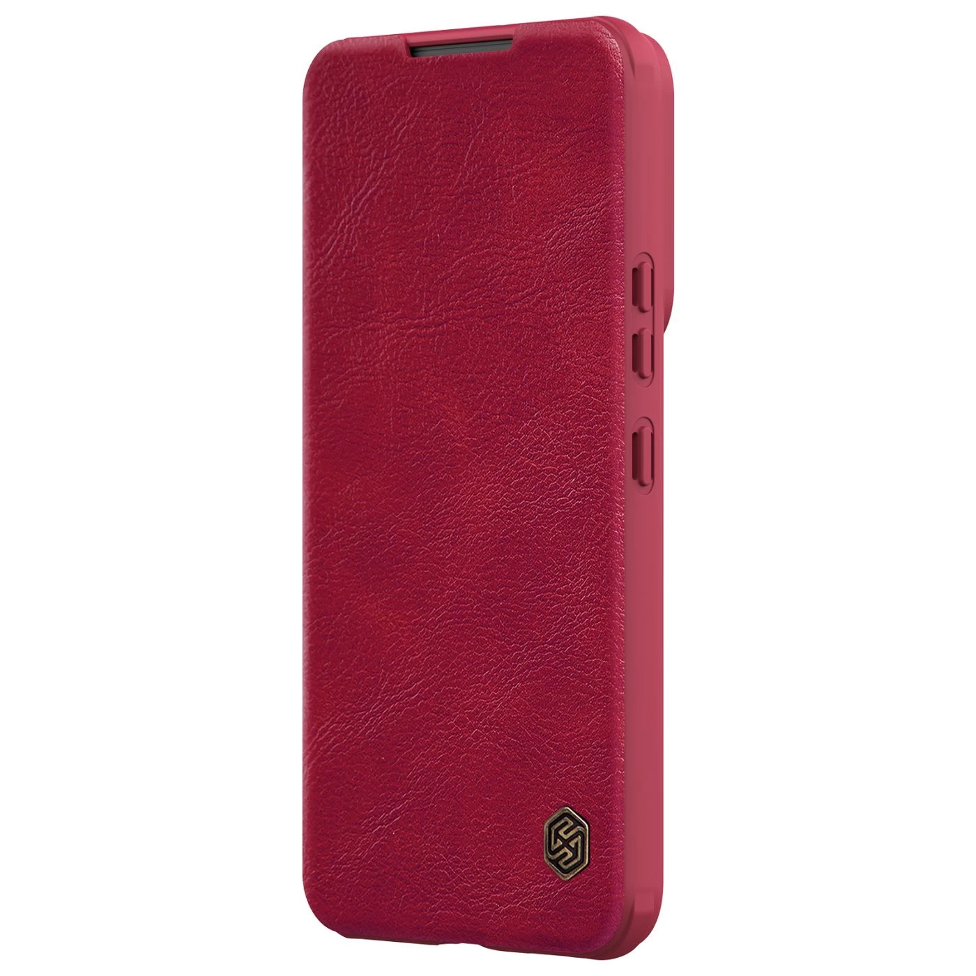 Samsung Galaxy S22 Plus fodral röd Nillkin Qin Leather Pro