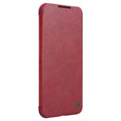 Samsung Galaxy S22 Plus fodral röd Nillkin Qin Leather  Pro