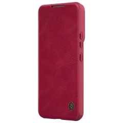 Samsung Galaxy S22 Plus fodral röd Nillkin Qin Leather  Pro