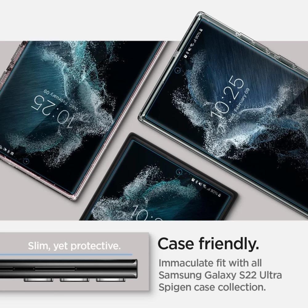 Samsung Galaxy S22 Ultra panssarilasi  SPIGEN Neo Flex (2-pack)