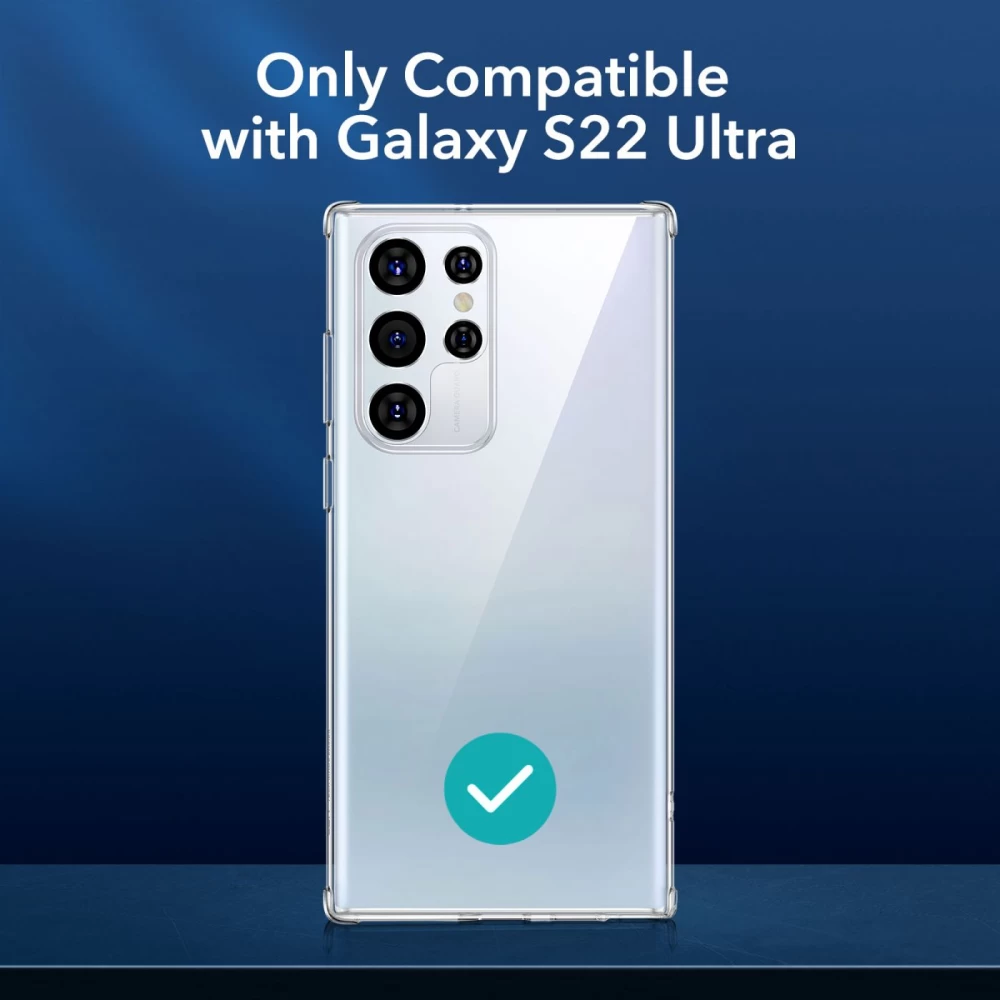 Samsung Galaxy S22 Ultra case transparent ESR Project Zero 