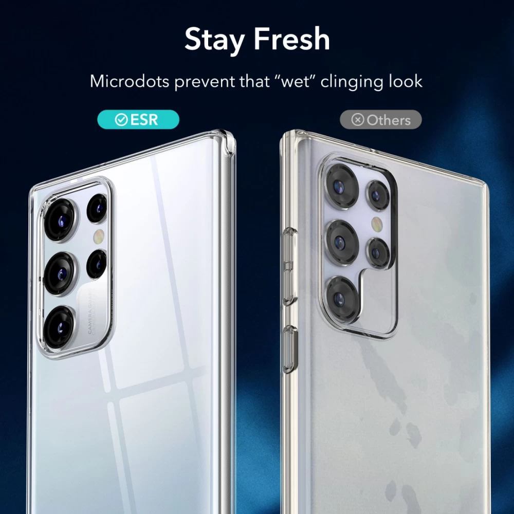 Samsung Galaxy S22 Ultra case transparent ESR Project Zero 