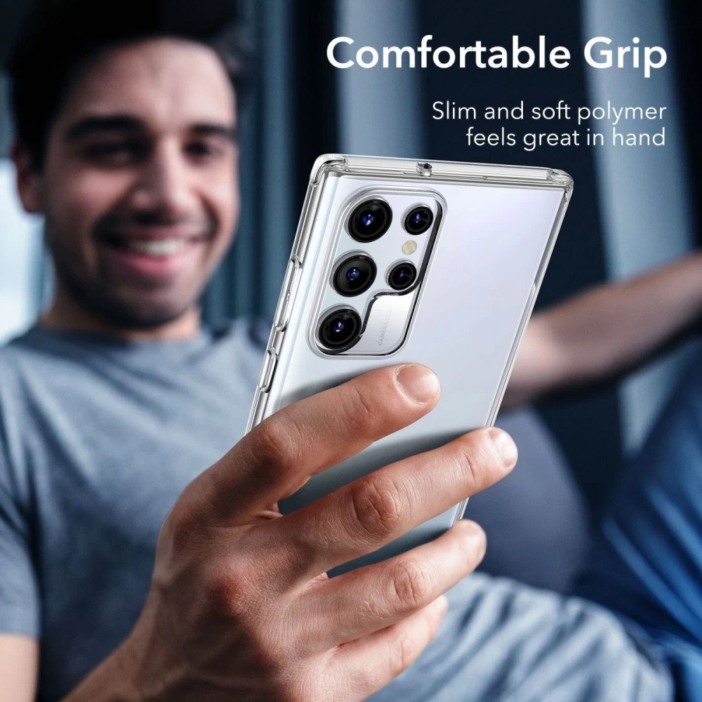 Samsung Galaxy S22 Ultra case transparent ESR Project Zero 