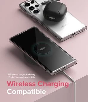 Samsung Galaxy S22 Ultra чехол прозрачный RINGKE Fusion 