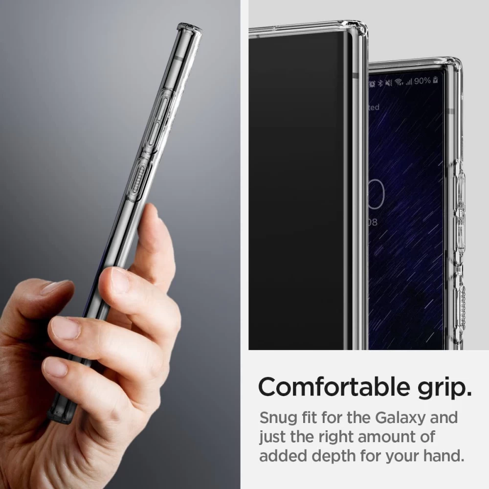 Samsung Galaxy S22 Ultra case transparent SPIGEN Liquid Crystal 