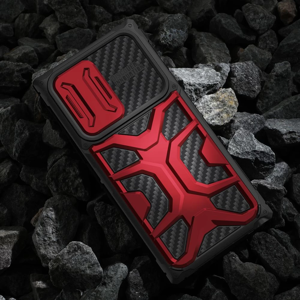 Samsung Galaxy S22 Ultra case blue Nillkin Adventurer 