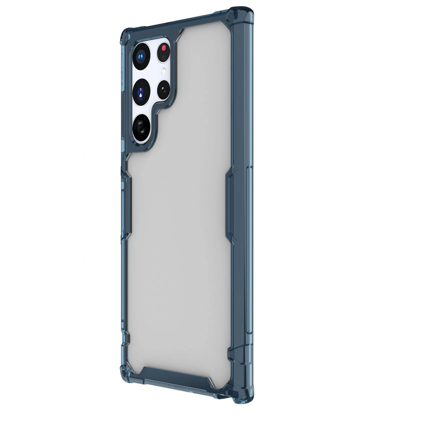 Samsung Galaxy S22 Ultra case translucent blue Nillkin TPU PRO