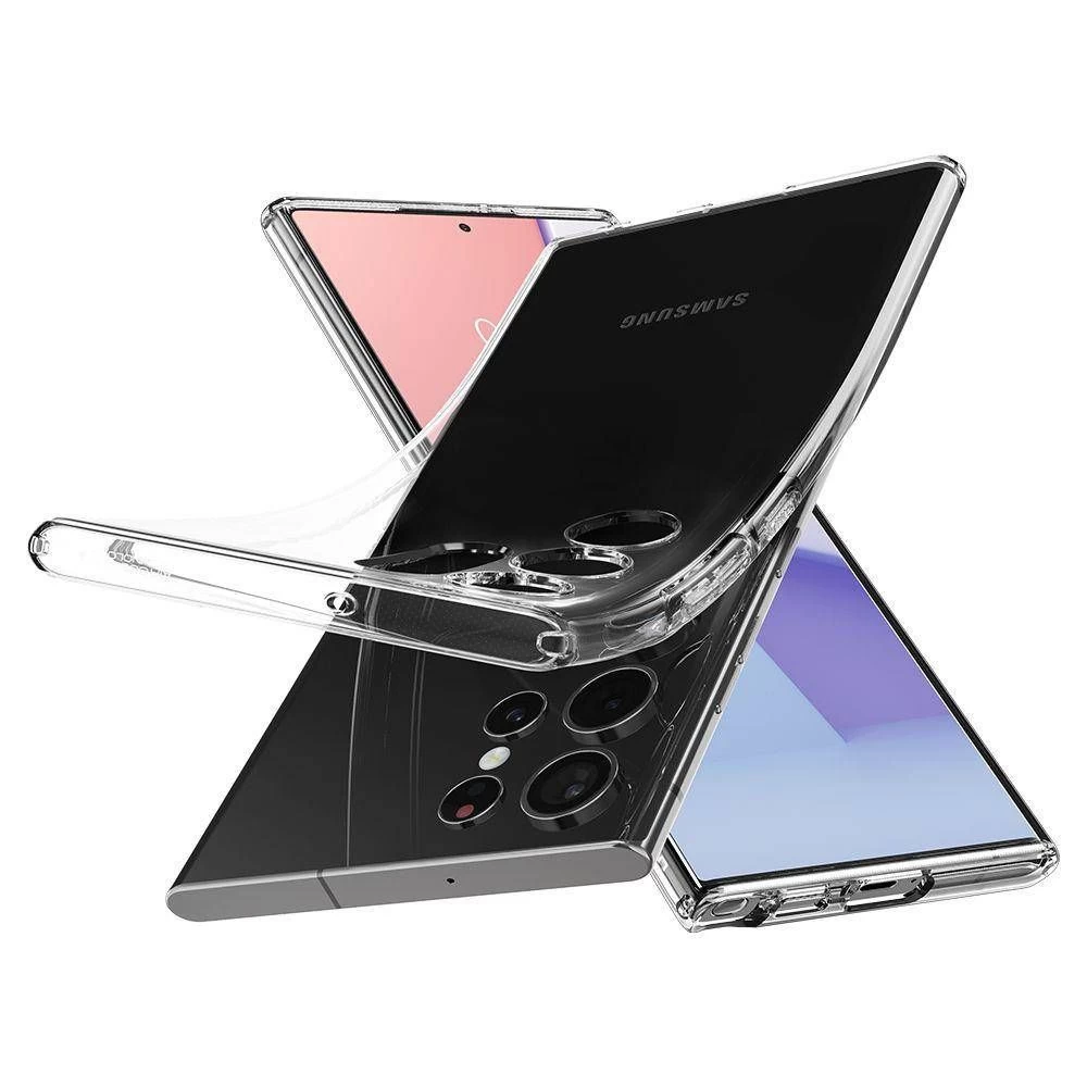 Samsung Galaxy S22 Ultra case transparent SPIGEN Liquid Crystal