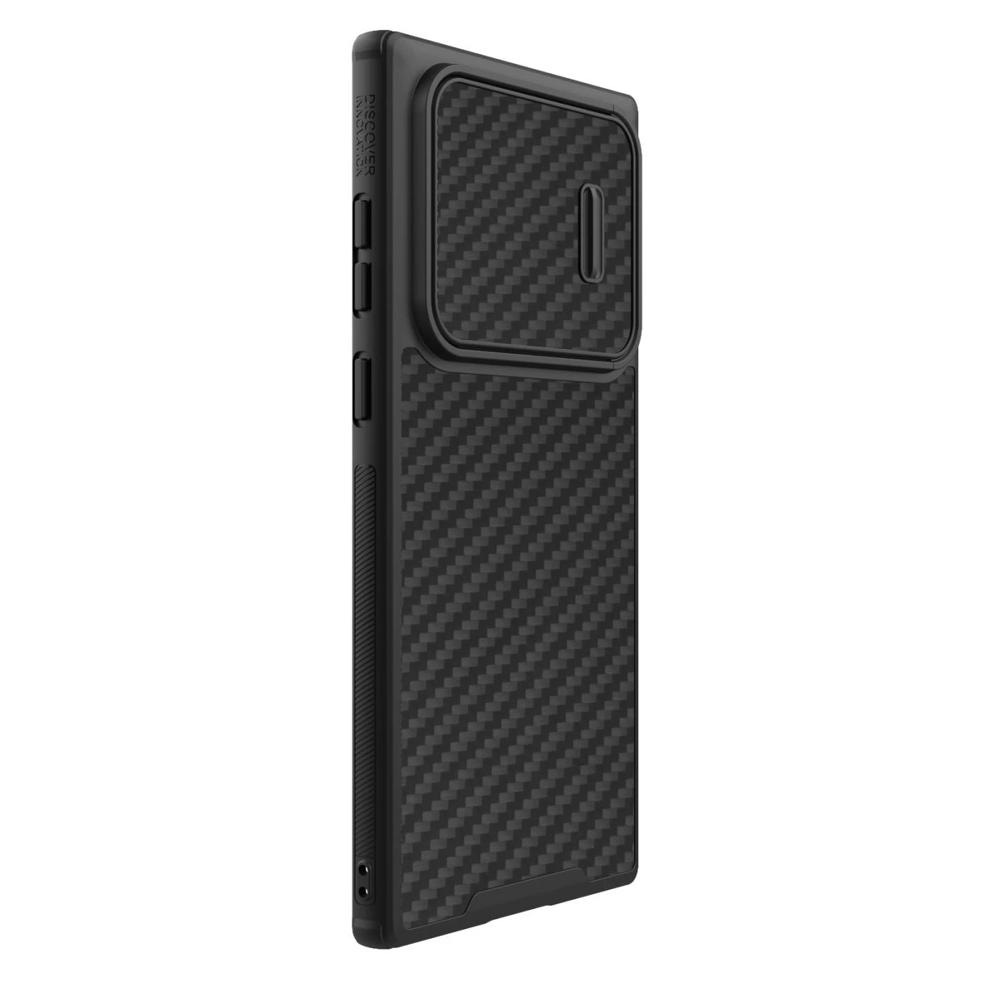 Samsung Galaxy S22 Ultra case black Nillkin Synthetic Fiber S
