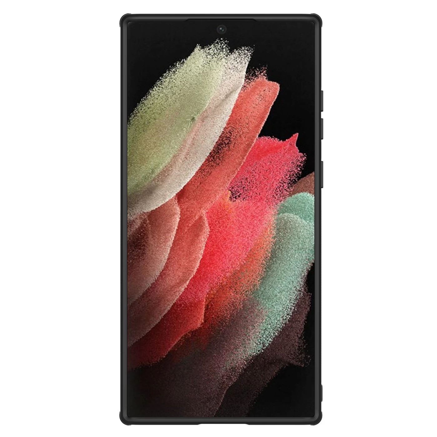 Samsung Galaxy S22 Ultra case black Nillkin Synthetic Fiber S