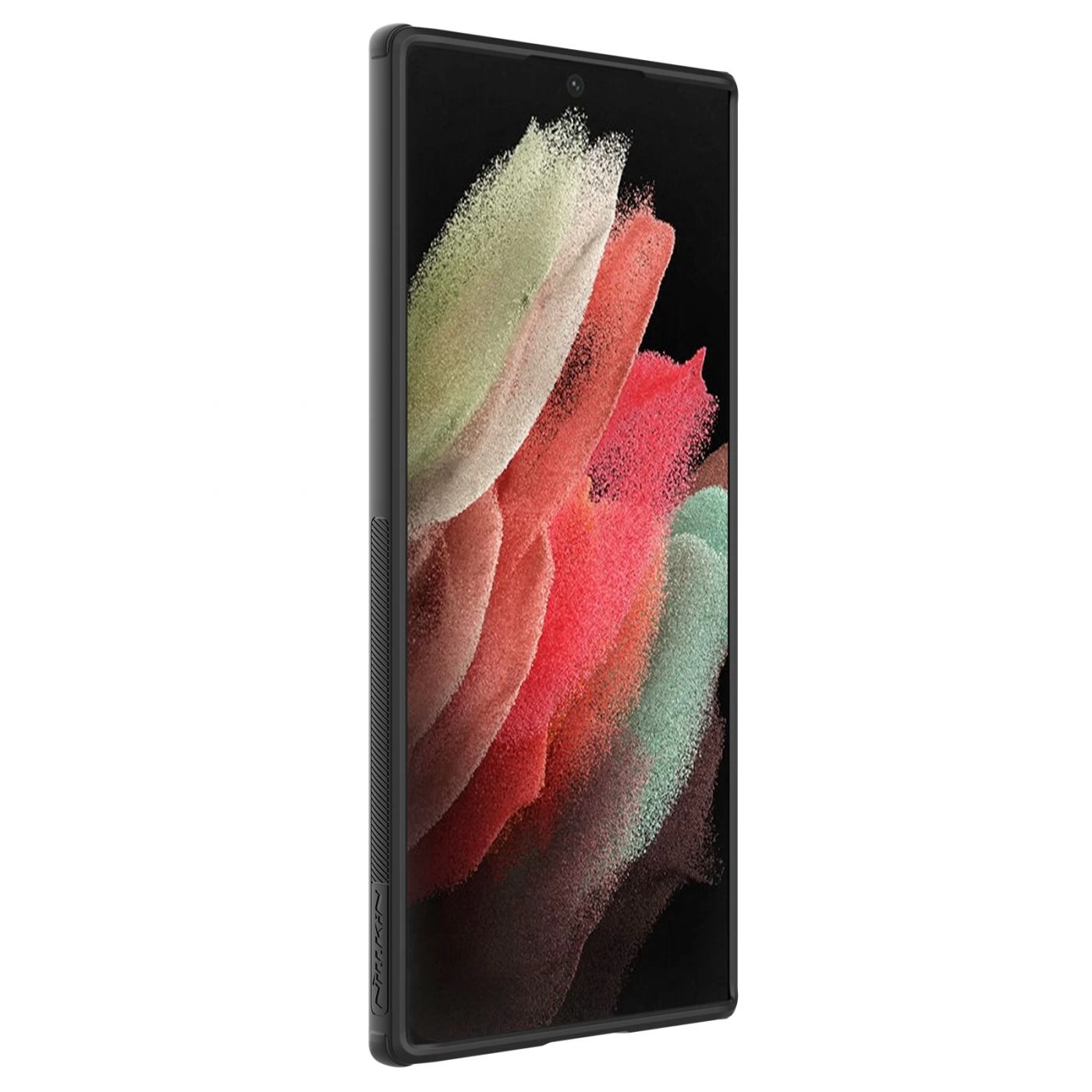 Samsung Galaxy S22 Ultra case black Nillkin Synthetic Fiber S