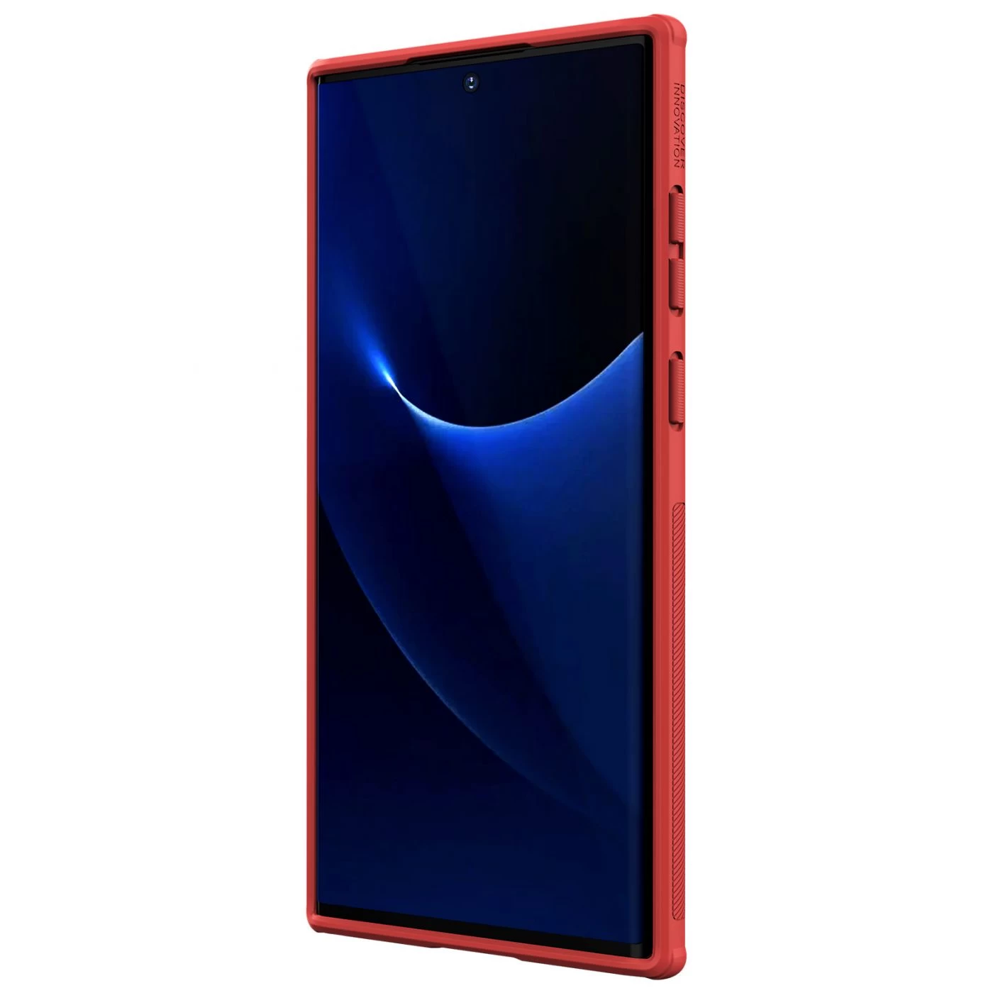Samsung Galaxy S22 Ultra case red Nillkin Super Frosted Shield Pro