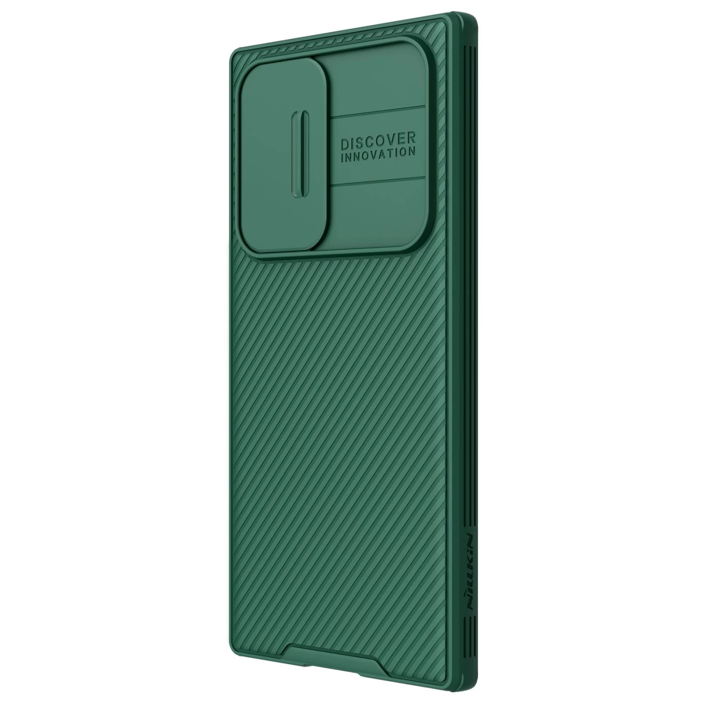 Samsung Galaxy S22 Ultra case green Nillkin CamShield PRO