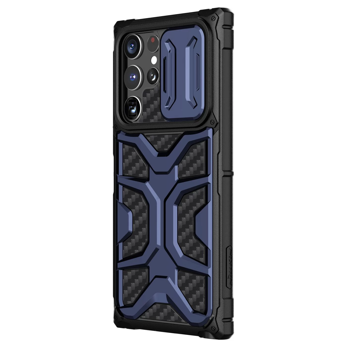Samsung Galaxy S22 Ultra case blue Nillkin Adventurer