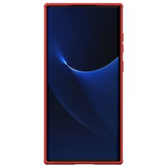 Samsung Galaxy S22 Ultra case red Nillkin Super Frosted Shield Pro 