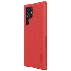 Samsung Galaxy S22 Ultra case red Nillkin Super Frosted Shield Pro 