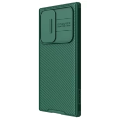 Samsung Galaxy S22 Ultra case green Nillkin CamShield PRO 