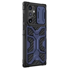 Samsung Galaxy S22 Ultra case blue Nillkin Adventurer 