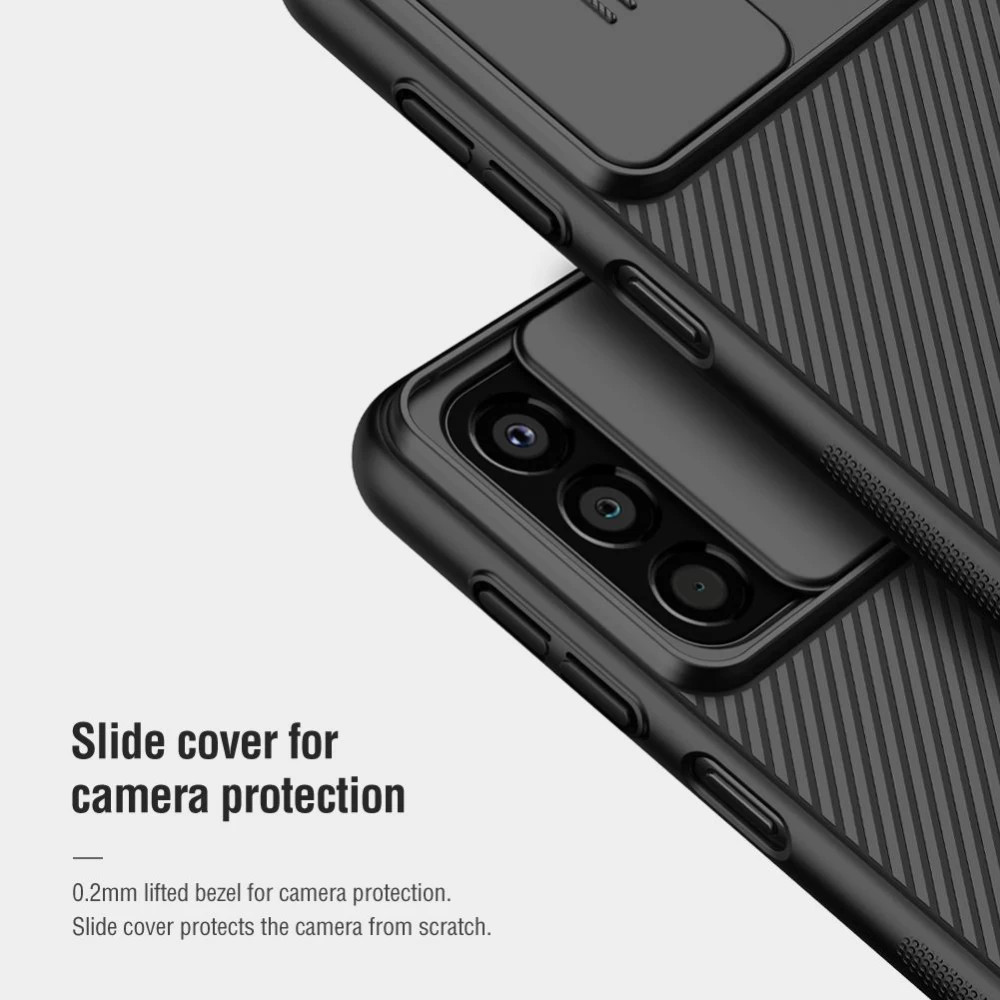 Samsung Galaxy A33 5G чехол синий Nillkin CamShield