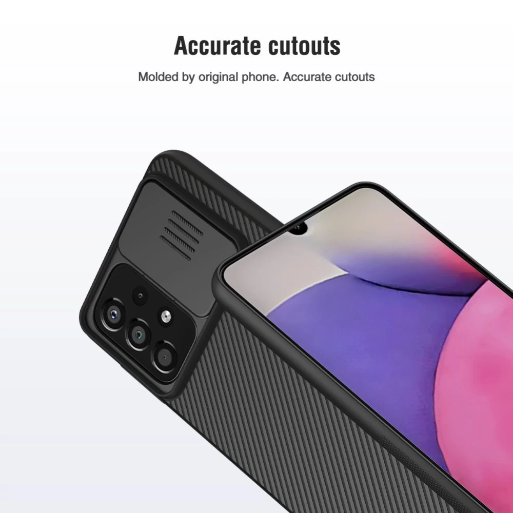 Samsung Galaxy A33 5G чехол синий Nillkin CamShield