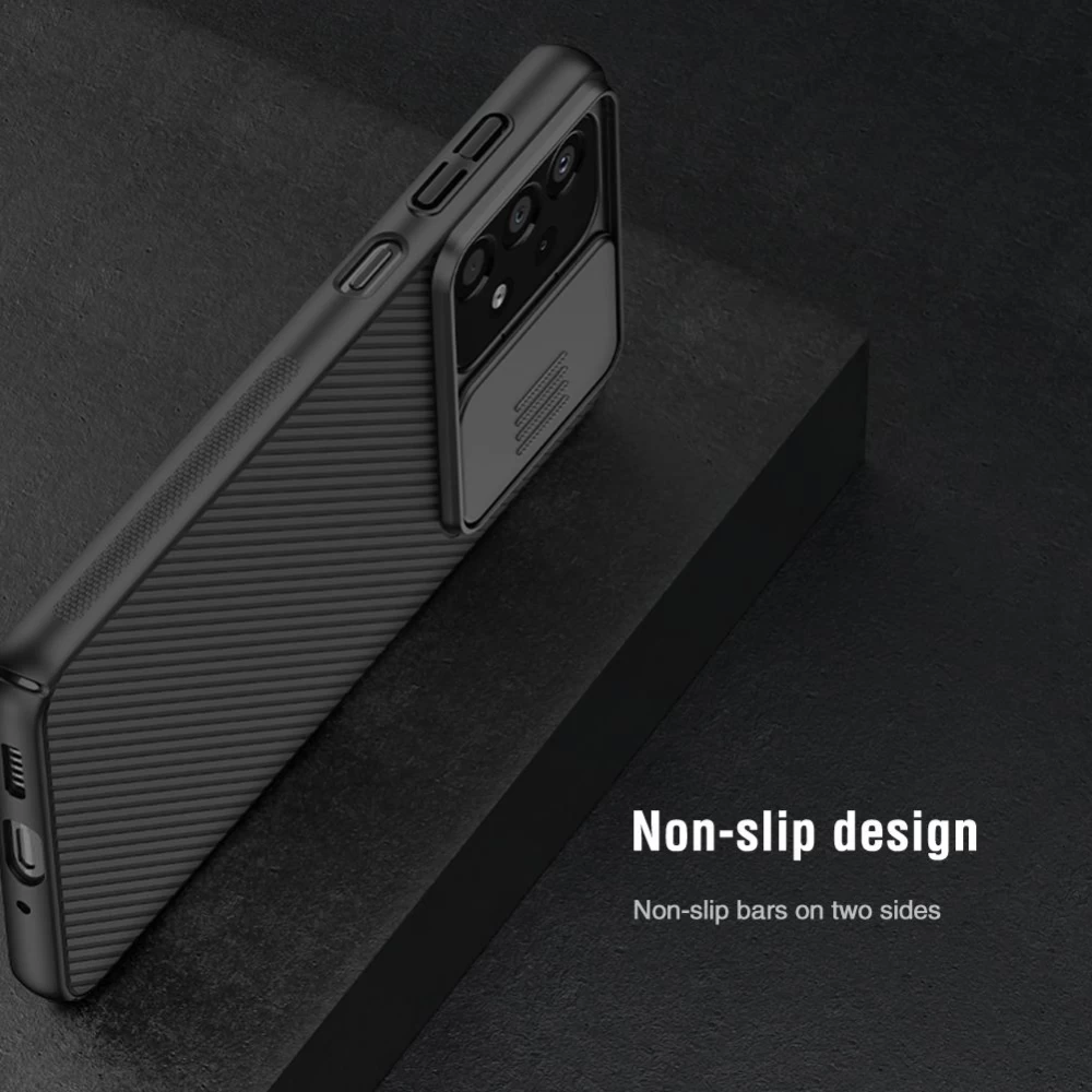 Samsung Galaxy A33 5G чехол синий Nillkin CamShield