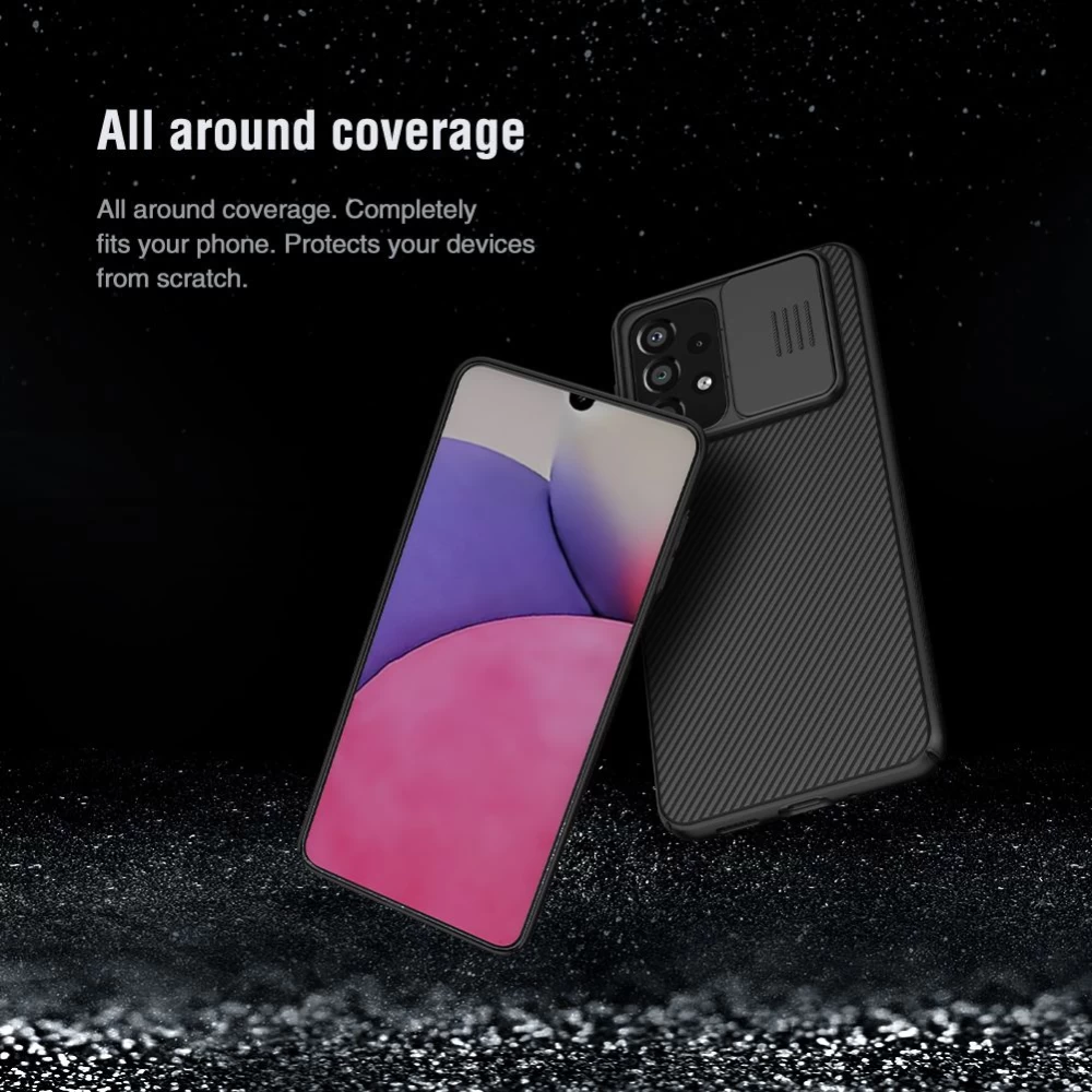 Samsung Galaxy A33 5G чехол синий Nillkin CamShield