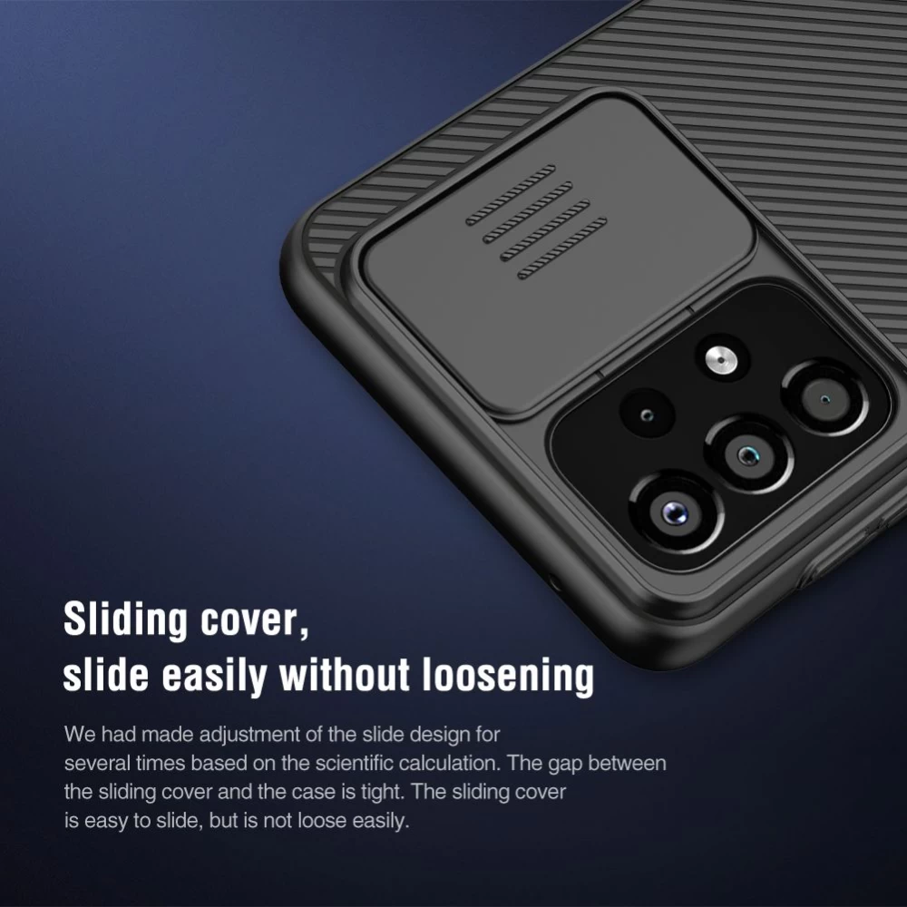 Samsung Galaxy A33 5G чехол синий Nillkin CamShield