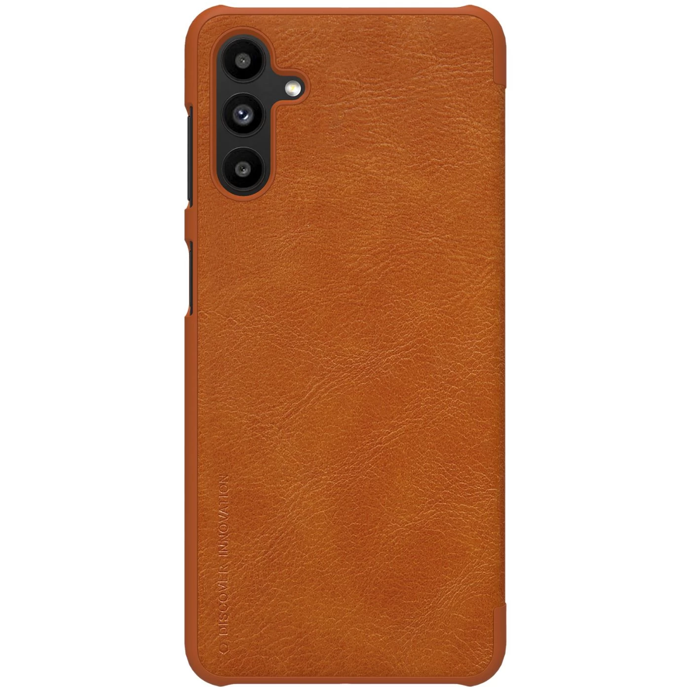 Samsung Galaxy A13 5G dėklas rudas Nillkin Qin Leather